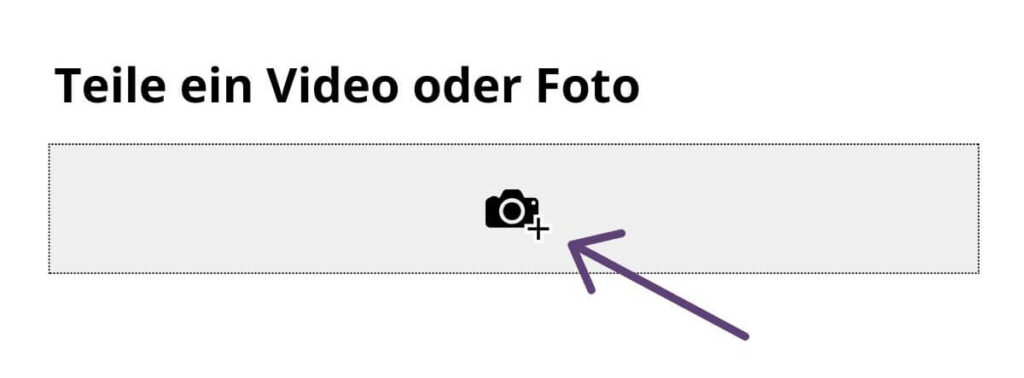 Video oder Foto zu einer Rezension teilen