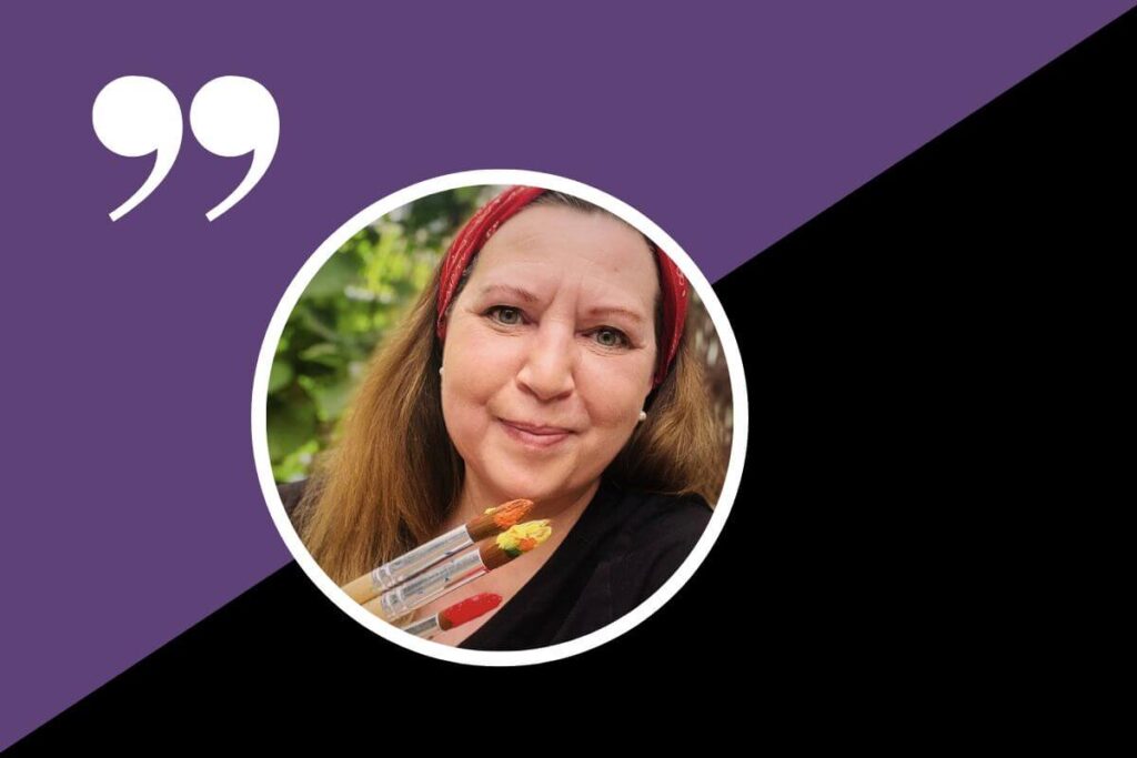 Leserin des Fantasywelten-Newsletters